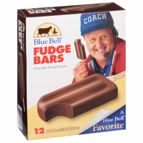 Blue Bell® Fudge Bars Perspective: back