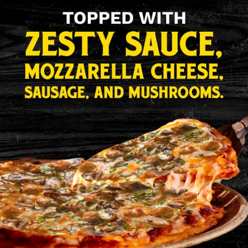 Tombstone Sausage & Mushroom Frozen Pizza Perspective: back
