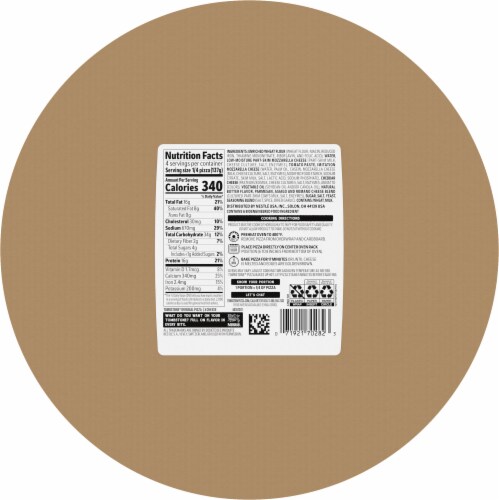 Tombstone® Five Cheese Original Crust Frozen Pizza Perspective: back