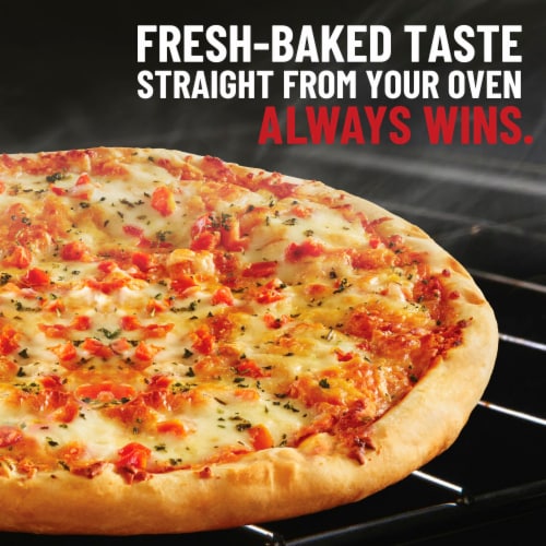 DiGiorno Frozen Thin-Crust Pizza Thin and Crispy Stuffed Crust Margherita Pizza Perspective: back