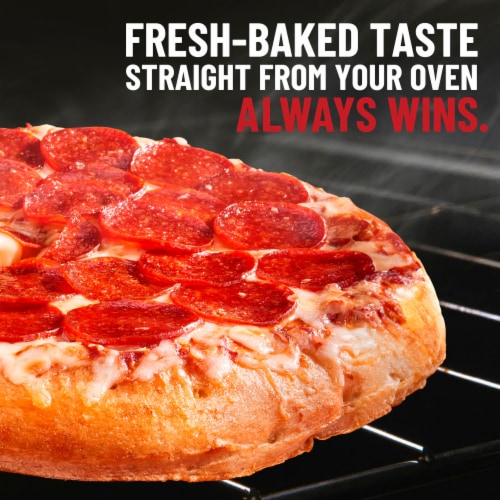 DiGiorno Frozen Pizza Rising Crust Pepperoni Pizza Perspective: back