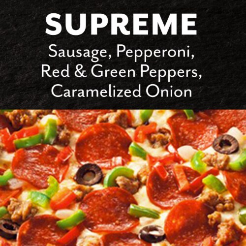 DIGIORNO Frozen Pizza - Supreme Pizza - Stuffed Crust Pizza Perspective: back