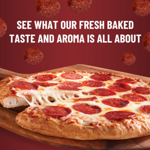 DiGiorno Gluten Free Pepperoni Frozen Pizza Perspective: back