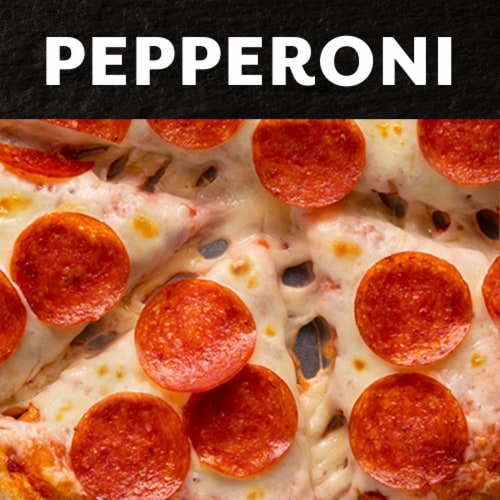 DiGiorno Pepperoni Croissant Crust Frozen Pizza Perspective: back
