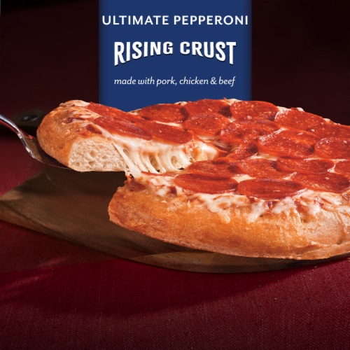 DIGIORNO® Rising Crust Pepperoni Frozen Pizza Perspective: back