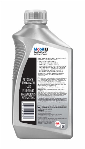 Mobil 1 Synthetic ATF Multi-Vehicle Formula Automatic Transmission Fluid Perspective: back