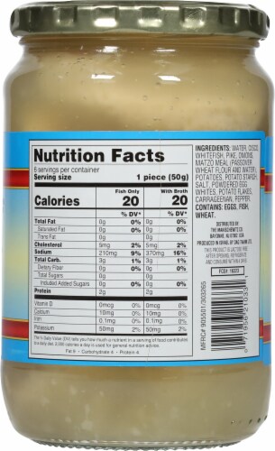 Mrs. Adler's® All Natural Pike'n Whitefish Perspective: back