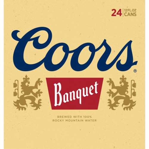 Coors® Banquet Lager Beer Perspective: back