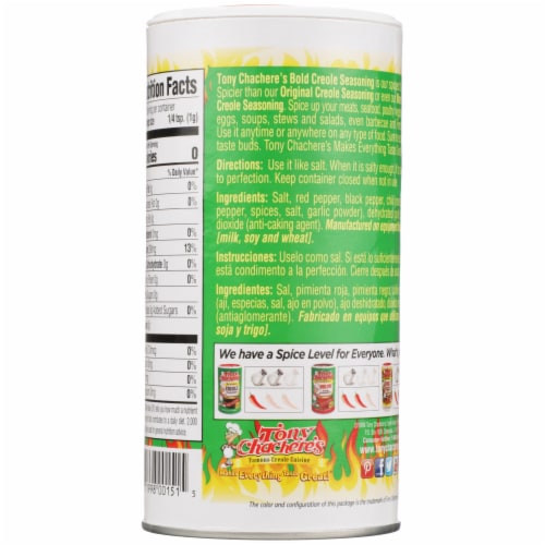Tony Chachere's® Bold Creole Seasoning, 14 oz - Ralphs