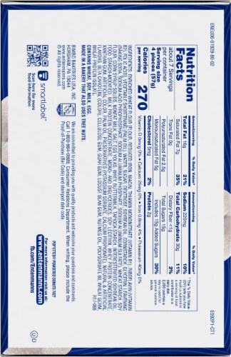 Entenmann's® Powdered Pop'ettes® Perspective: back