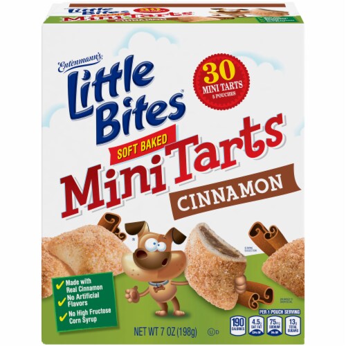 Entenmann's® Little Bites® Cinnamon Soft Baked Mini Tarts Perspective: back
