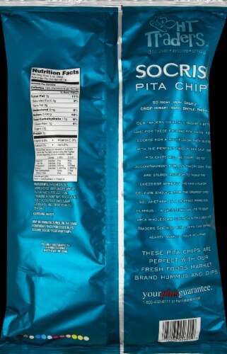 HT Traders™ Socrisp Pita Chips Perspective: back