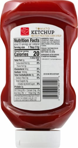 Harris Teeter™ Tomato Ketchup Perspective: back