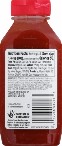 Harris Teeter Bold & Spicy Cocktail Sauce Perspective: back