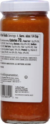 Harris Teeter™ Fishermans Market Extra Spicy Cocktail Sauce Perspective: back