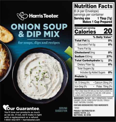Harris Teeter® Onion Soup & Dip Mix Perspective: back