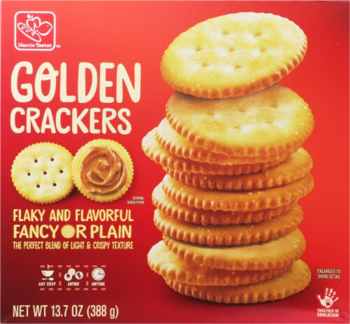 Harris Teeter® Original Golden Snack Crackers Perspective: back