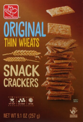 Harris Teeter® Original Thin Wheats Crackers Perspective: back