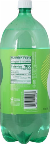 Harris Teeter Lemon Lime Soda Perspective: back