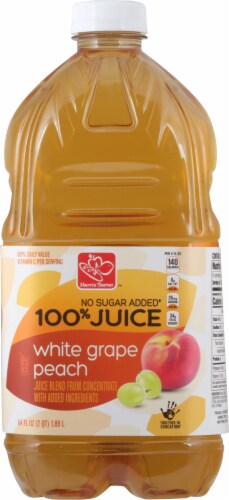 Harris Teeter White Grape Peach Juice