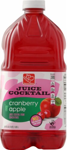 Harris Teeter™ Cranberry Apple Juice Cocktail Perspective: back