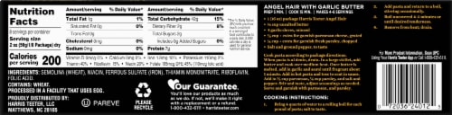 Harris Teeter™ Angel Hair Pasta Perspective: back