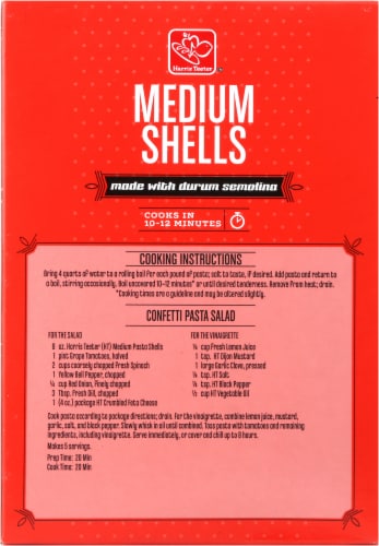 Harris Teeter® Medium Pasta Shells Perspective: back