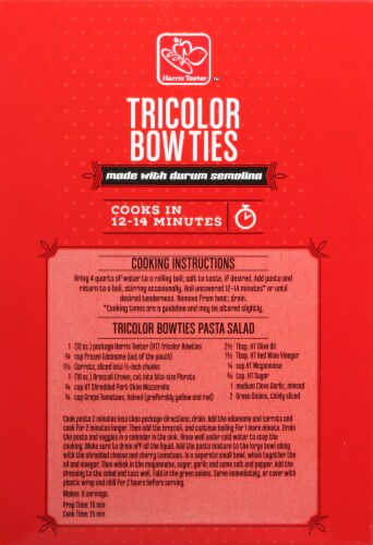 Harris Teeter® Tricolor Bow Ties Perspective: back