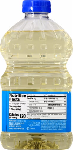 Harris Teeter™ Vegetable Oil Perspective: back