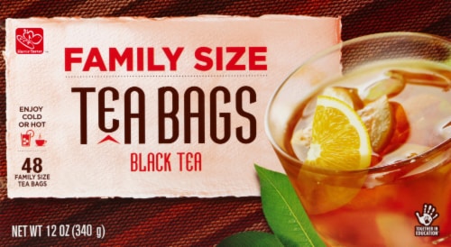 Harris Teeter™ Black Tea Family Size Tea Bags Perspective: back