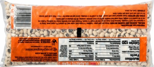 Harris Teeter™ Dried Blackeyed Peas with Ham Seasoning Packet Perspective: back