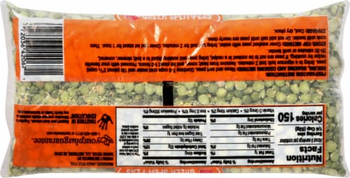 Harris Teeter™ Dry Green Split Peas Perspective: back