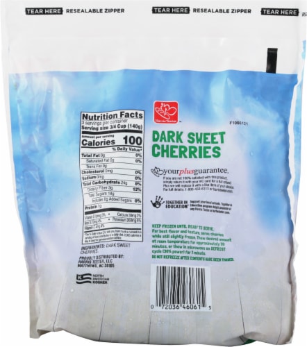 Harris Teeter® Dark Sweet Cherries Perspective: back