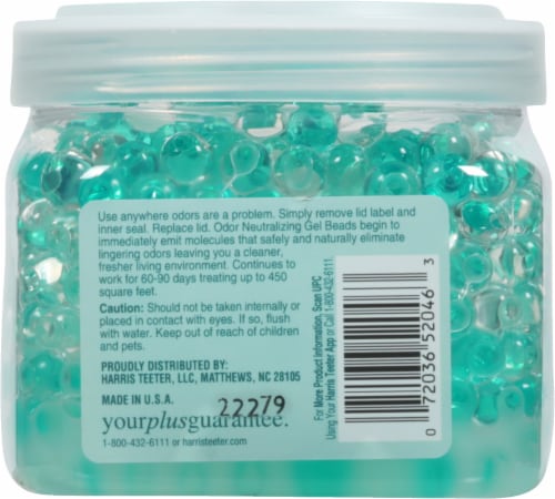 Harris Teeter Your Home Tropical Breeze Odor Neutralizing Gel Beads Perspective: back