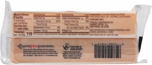 Harris Teeter Mild Cheddar Cheese Perspective: back