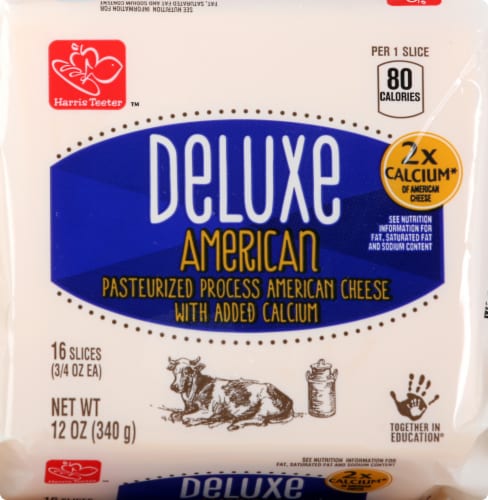 Harris Teeter™ Deluxe American Cheese Perspective: back