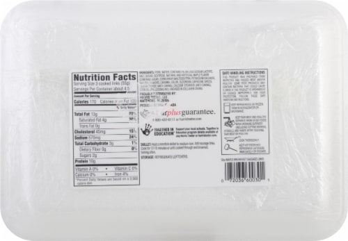 Harris Teeter™ Maple Breakfast Sausage Links Perspective: back