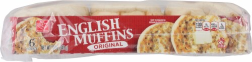 Harris Teeter™ Original English Muffins Perspective: back