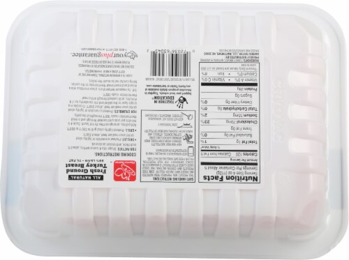Harris Teeter™ 99% Lean Ground Turkey Breast Perspective: back