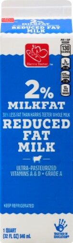 Harris Teeter™ 2% Reduced Fat Milk Perspective: back