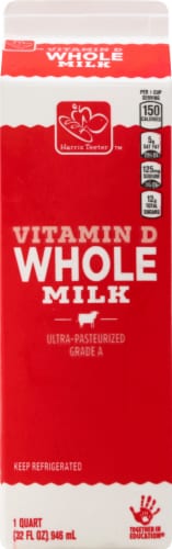 Harris Teeter™ Whole Milk Perspective: back