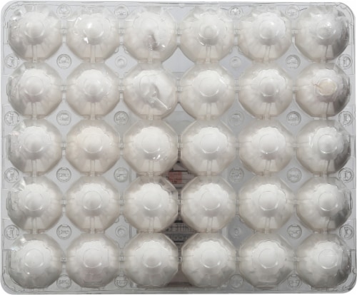 Harris Teeter Large White Eggs Perspective: back
