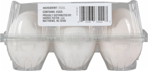 Harris Teeter™ Large White Eggs Perspective: back