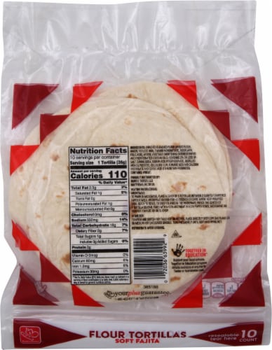 Harris Teeter™ Soft Fajita Flour Tortilla Perspective: back