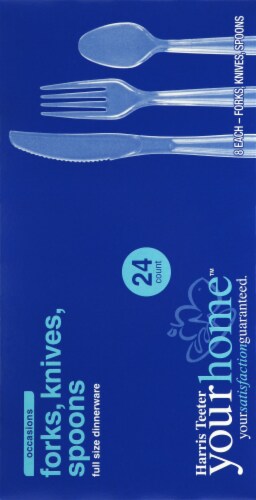 Harris Teeter™ Occasions Plastic Dinnerware Set Perspective: back