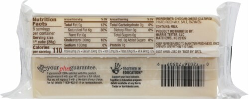 Harris Teeter™ Vermont Sharp Cheddar Block Cheese Perspective: back