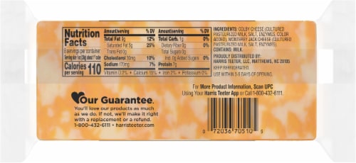 Harris Teeter® Colby Jack Block Cheese Perspective: back