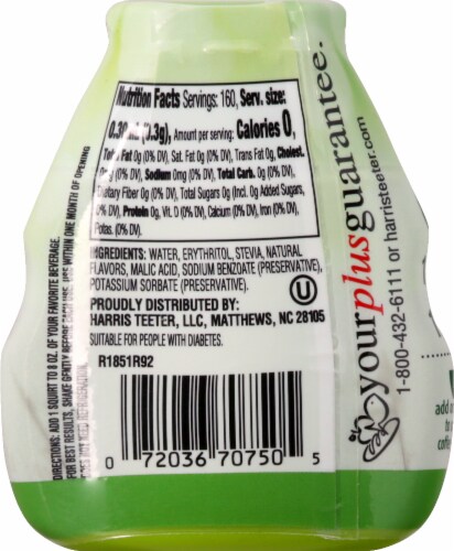 Harris Teeter™ Stevia Extract Zero Calorie Liquid Sweetener Perspective: back