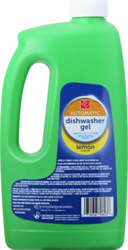 Harris Teeter™ Lemon Scented Automatic Dishwasher Gel Perspective: back