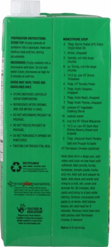 Harris Teeter® Fat Free Vegetable Stock Perspective: back